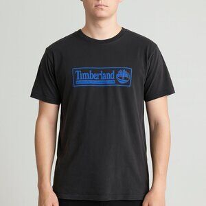Timberland Tshirt Size Medium Regular Fit Black Color